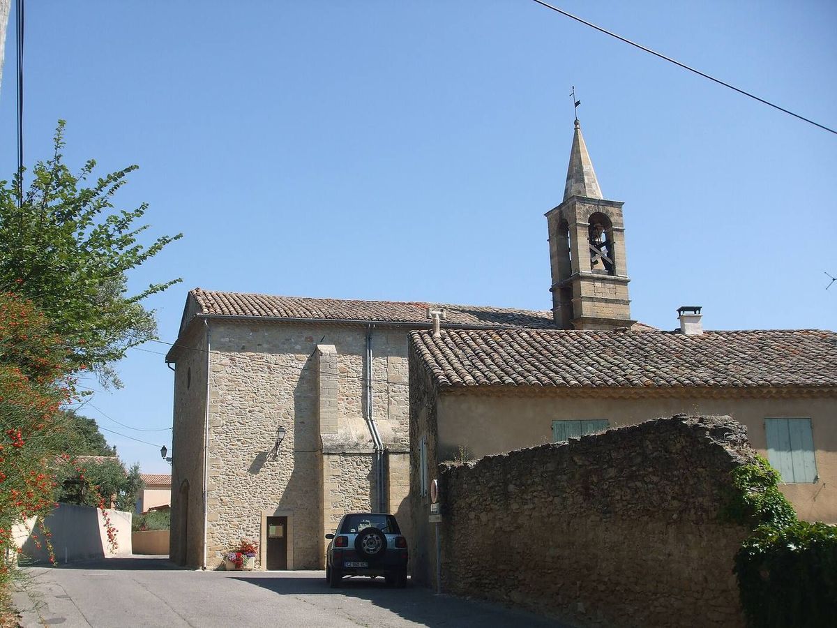 L'église Saint-Jean-Baptiste de Sauveterre, dans le Gard